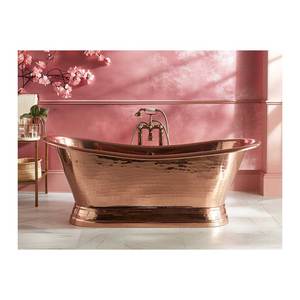 Bañera Independiente Moderna de Cobre con Función de Remojo, Ecológica y Duradera, Hecha en India - Product Image 3