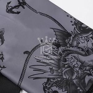 T-shirt de sport coupe ajustée pour hommes, vêtements de sport tricotés à séchage rapide pour l'entraînement et le jogging pour la course à pied - Product Image 6