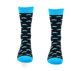 Chaussettes décontractées pour hommes en laine/coton, respirantes, fines, confortables, tendance, prix de gros - Product Image 1