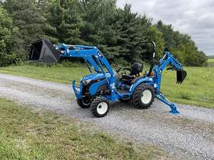 2025 nouveau Design tracteur de jardin chargeur frontal chargeuse-pelleteuse composants essentiels comprennent pompe boîte de vitesses portant 4WD roue moteur - Product Image 5