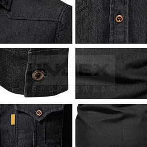 Camisas de Mezclilla para Hombre Hechas con el Mejor Material, Camisas de Mezclilla para Hombre de Tela Suave, Camisas de Mezclilla para Hombre para Adultos - Product Image 5