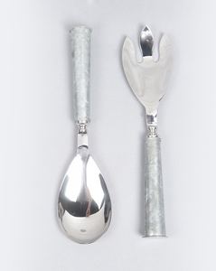 Serveur de salade de haute qualité fourchette cuillère outils de service de salade couverts Restaurant & hôtel utiliser argenterie ensemble de couverts en acier inoxydable - Product Image 1