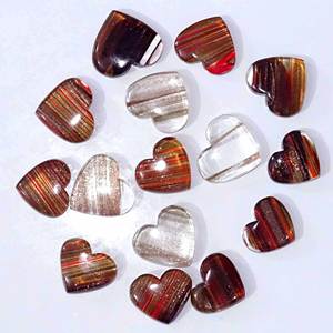 Venta al por mayor de corazones de ágata roja hechos a mano de cristal con cornalina MiNi corazón para decoración y regalos fengshui - Product Image 4
