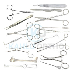 Ensemble de chirurgie mineure abdominale chirurgicale médicale, ensemble de chirurgie de base d'impression de logo personnalisé au tarif de gros par KAHLU ORTHOPEDIC - Product Image 1