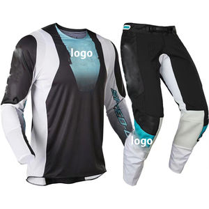Precio de fábrica al por mayor MX Kit Unisex Motocross Racing Pant Shirt Nuevo diseño Moda Motocicleta Motocross Kit Impreso - Product Image 6