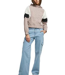 Chaqueta transpirable impermeable a prueba de viento al por mayor de las mejores tendencias para mujer chaqueta cortavientos al aire libre personalizada de moda informal para mujer - Product Image 3