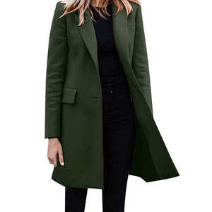 Abrigos de Lana Transpirables para Mujer, Talla Grande, Invierno 2024, Ecológicos, Casuales, con Forro de Seda, Colores Personalizados, Pakistán - Product Image 6