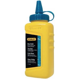 Stanley 115g Blue Plastic Bottle <b>Chalk</b> Line - Product Image 1