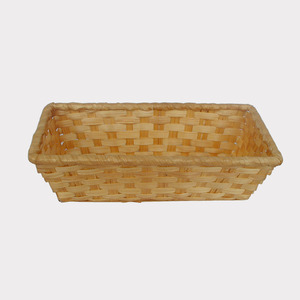 Wholesale Cheap Hand-Weaved Bamboo Storage <b>Basket</b> Shallow Accessory for Home Kitchen Accessible Handicraft Kitchen Accessories - Product Image 4