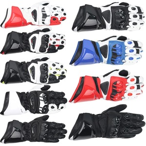 Gants de course moto personnalisés haut de gamme pour hommes, en cuir, tactiles, imperméables et coupe-vent, pour usage décontracté et moto, vente en gros - Product Image 6