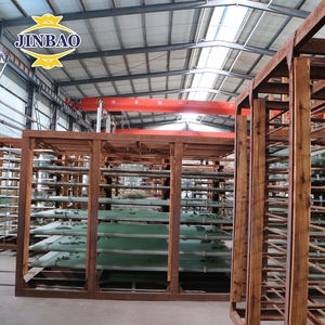 JINBAO grands autocollants muraux <span class=keywords><strong>miroir</strong></span> acrylique art 8x4 <span class=keywords><strong>pieds</strong></span> arc-en-ciel ondulé impression uv feuille acrylique grain de bois - Product Image 4