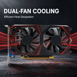 Carte graphique GTX <span class=keywords><strong>750</strong></span> <span class=keywords><strong>Ti</strong></span> 8 Go GDDR5 128 bits <span class=keywords><strong>NVIDIA</strong></span>, double ventilateur, GPU gaming pour PC de bureau, pièces d'ordinateur GTX750Ti - Product Image 2