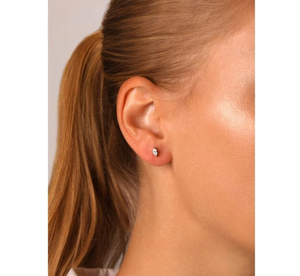 10k or massif rond marquise écologique laboratoire cultivé diamant boucles d'oreilles vis arrière boucles d'oreilles laboratoire diamant Halo boucles d'oreilles CVD Dia - Product Image 4
