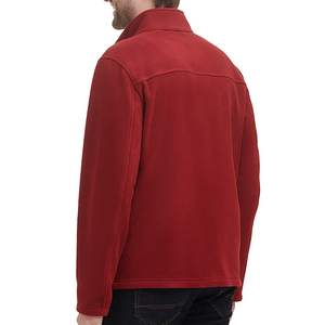 Chaqueta de lana suelta polar de invierno, ropa de calle para exteriores, chaqueta de lana de gran tamaño para hombre, chaquetas bomber con logotipo personalizado - Product Image 5