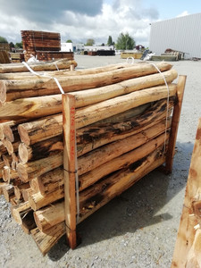 Piquets en bois d'eucalyptus naturels, piquets de jardin en bois, piquets de soutien pour plantes, piquets en bois ronds pour le jardinage, l'agriculture et l'aménagement paysager - Product Image 6
