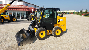 รถตักล้อยาง JCB 2TS-7T ปี 2022 แบบตีนตะขาบ เครื่องยนต์ดีเซล สีเหลือง กำลังขุดสูง 2500 กก. มอเตอร์รับน้ำหนัก 4x4 - Product Image 2
