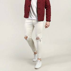 Veste d'hiver simple pour hommes Veste isolée, chaude et légère pour temps froid avec fermeture à glissière - Product Image 5