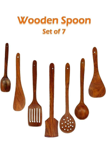 ช้อนไม้ด้ามใหญ่จากไม้กระถินดำธรรมชาติเพื่อสุขภาพ ช้อนไม้แบบกำหนดเอง อุปกรณ์ครัว ช้อนไม้เสิร์ฟแบบเกาหลี - Product Image 6