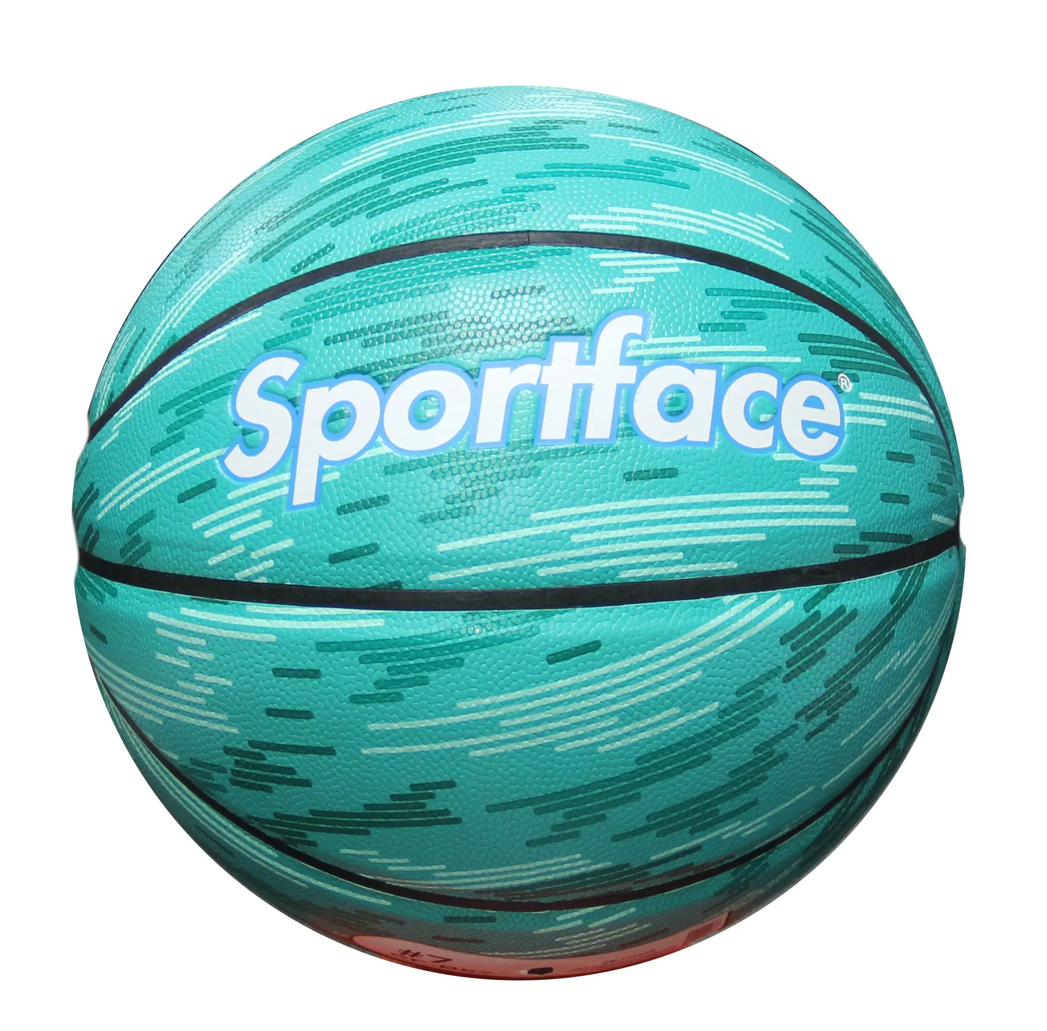 Sportface Taille 5-6-7 Ballon en cuir de basket-ball Transing Sportface Taille officielle Cuir composite Convient pour une utilisation en extérieur