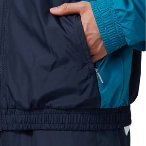 Chaqueta Cortavientos Personalizada de Estilo Urbano para Hombre, Chaqueta Anorak de Nailon con Bloques de Color, Bolsillo Delantero con Solapa y Forro de Malla - Product Image 4