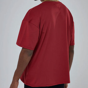 Camisetas personalizadas al por mayor de alta calidad para jóvenes, 220 gramos, 100% algodón, lisas, para hombre, corte regular, para gimnasio. - Product Image 2