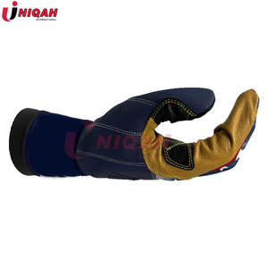 Conception personnalisable de haute qualité adulte Softball Baseball gants de frappe en cuir de qualité supérieure longues poignets élastiques Top Choice UNIQAH - Product Image 5