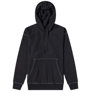 Sweat à capuche zippé unisexe OEM personnalisé, coupe décontractée, 100 % coton molletonné, imperméable, grande taille, couleur unie, haute qualité, hiver - Product Image 2