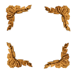 ไม้แกะสลักทำด้วยมือแนวชนบทสำหรับตกแต่งตู้และเฟอร์นิเจอร์สไตล์คลาสสิก - Product Image 2