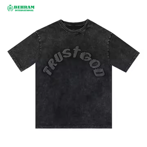 Nouveau style T-shirts pour hommes de haute qualité à coupe classique à manches courtes 100% fibre de bambou Écologique Respirant Personnalisable Été - Product Image 5