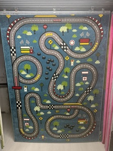 La mejor alfombra de algodón ecológica de alta calidad para habitación de niños, alfombra Goldenmoon personalizable, estampado Vintage turco de alta abstracción - Product Image 2