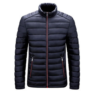Nouvelle veste pour hommes High Street Puffer Jacket Plus Size Stand de logo de broderie personnalisé pour la bulle d'hiver de haute qualité à bas prix - Product Image 5