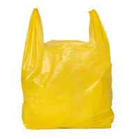 Sacs de courses de sécurité réutilisables en LDPE/HDPE avec poignée découpée, impression numérique, fabricant vietnamien Khanh Phong SPB-01