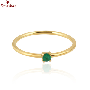 Anillo minimalista de plata de ley fina para mujer, piedra de ojo de tigre Natural, piedra preciosa, joyería personalizada clásica para boda, venta al por mayor - Product Image 5