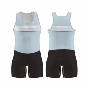 Body Shapers Minceur Personnalisé Sublimation Équipe Aviron Vêtements d'Entraînement Costumes Imprimé Numérique Sans Manches Singlets - Product Image 3