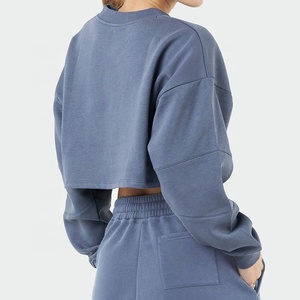 Sudadera Unisex de Franela 100% Algodón Orgánico para Invierno, Diseño con Cremallera en Relieve, Hombros Caídos, Resistente al Viento - Product Image 3