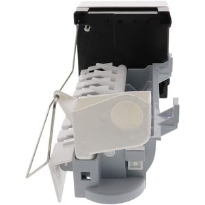 Machine à glaçons GEIM pour réfrigérateur - Machine à glaçons électrique avec boîtier en plastique, entrée d'eau en bouteille, glaçons carrés pour usage domestique et hôtelier - Product Image 3