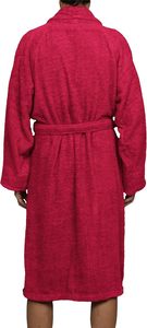 Custom Designed 100% Cotton Terry Bathrobes <strong>Super</strong> Absorbent and Soft Waffle &amp; Velour Fabric Thermal Plus Size Unisex <strong>Robes</strong> - Product Image 2