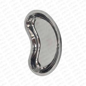 Plateau pour reins 200 mm en acier inoxydable chirurgical, stérilisation manuelle à haute température, instrument médical pour hôpital et clinique - Product Image 3
