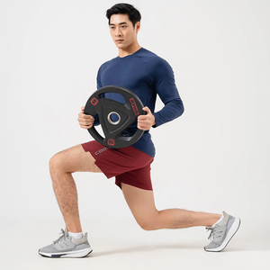 Chemise sportive en polyester à manches longues pour homme - Product Image 3