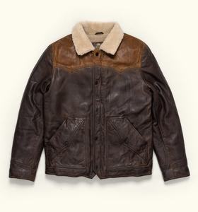 Top Design veste en cuir pour hommes 100% haute qualité support manches longues imperméable coupe-vent couleur personnalisée Logo prix raisonnable - Product Image 2