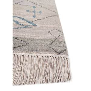 Freedom Manchaha Geometric Hand Knotted Wool Bamboo Silk <b>Rug</b> 9x12 Grey <b>Black</b> for Home Living Room Decorations 10mm - Product Image 4