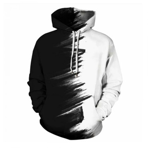 Sweats à capuche personnalisés en coton Boxy DTG Sublimation Print Camo Sublimation pour hommes - Product Image 4