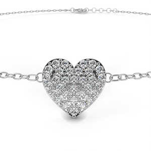 Bracelet en or 18 carats avec diamants de laboratoire, magnifiques bracelets et joncs en diamants - Product Image 6