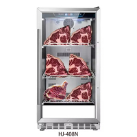 Armoire à viande sèche Armoire à viande Steak Boeuf à sec Armoire à réfrigérateur pour le stockage du boeuf Compresseur de la viande Steak Réfrigérateur fait maison