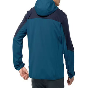 Logo personnalisé Vestes softshell de sport pour hommes Manteaux d'extérieur Veste de randonnée softshell imperméable Vêtements de sport d'extérieur - Product Image 2