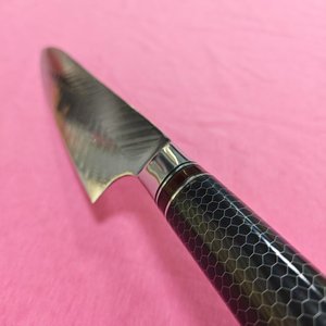 Venta al por mayor personalizado de alta calidad OEM ODM servicio Damasco cocina Chef cuchillo de acero inoxidable de alto carbono para frutas corte de carne - Product Image 3