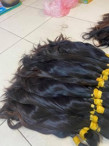Extensiones de cabello vietnamita virgen Remy 100% estándar internacional Super doble cutícula dibujada alineada onda natural hecha humana - Product Image 5