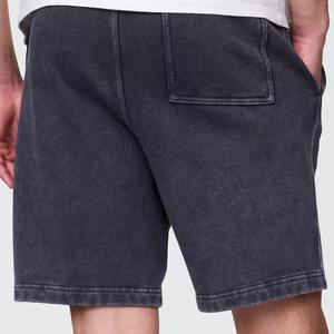 Pantalones Cortos Deportivos Personalizados al por Mayor para Hombre, de Felpa Francesa, Algodón Orgánico, con Cordón, Pantalones Cortos Casuales para Gimnasio - Product Image 6