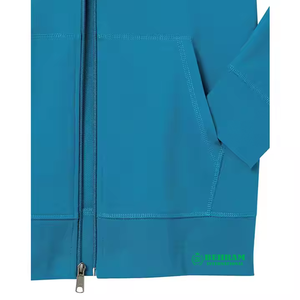 Sweat à capuche zippé unisexe de haute qualité 100% coton molletonné/éponge française Confortable, élégant, décontracté, respirant, séchage rapide - Product Image 6