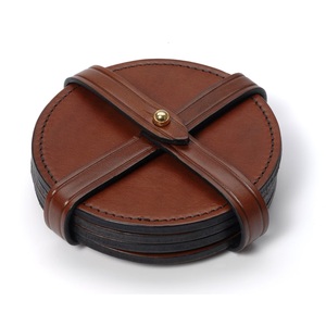 ที่รองแก้วเครื่องดื่มแบบหนัง,ที่รองแก้วกาแฟแบบฉนวนกันความร้อนขนาดกระทัดรัดออกแบบอย่างสร้างสรรค์ - Product Image 5